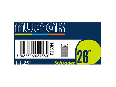 Nutrak 26x1 - 1.25" Schrader