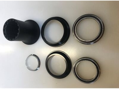 Koga Aheadset with 45mm Tapered Spacer Black F3 Models