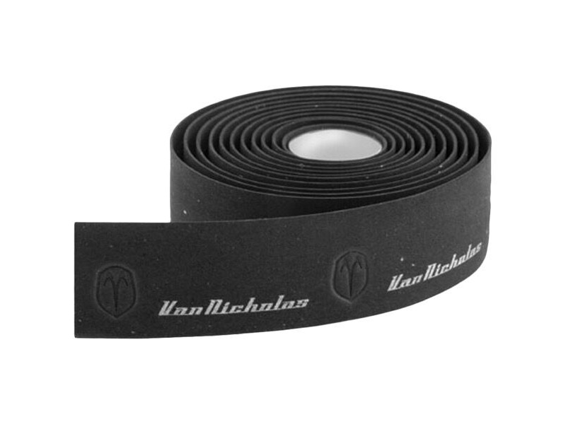 Van Nicholas Cork Gel Black Bar Tape click to zoom image