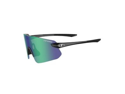 Tifosi Vogel Sl Single Lens Sunglasses Gloss Black/Smoke Green 