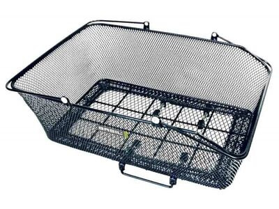 Basil California Rear Basket Black Easy Fit & Removable
