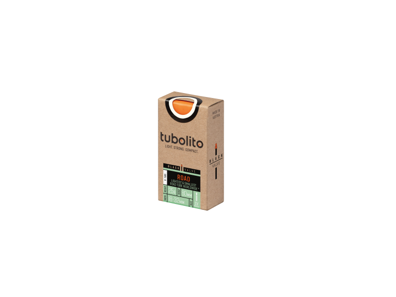 Tubolito S-Tubo 700x18-32mm Road 80mm Black Presta Valve Inner Tube click to zoom image