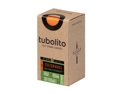 Tubolito Tubo CX/Gravel 60mm Presta Valve in Black (700C/29"/27.5" 32-50mm) 