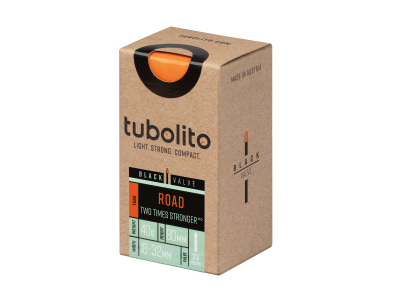 Tubolito Tubo 700x18-32mm Road 80mm Black Presta Valve Inner Tube