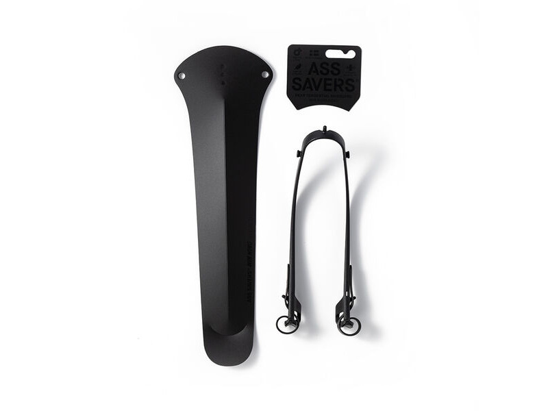 Ass Savers Win Wing Road 2 Rear Mudguard Stealth click to zoom image