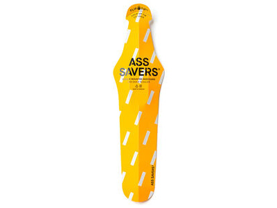 Ass Savers Regular Rear Mudguard Rain Yellow
