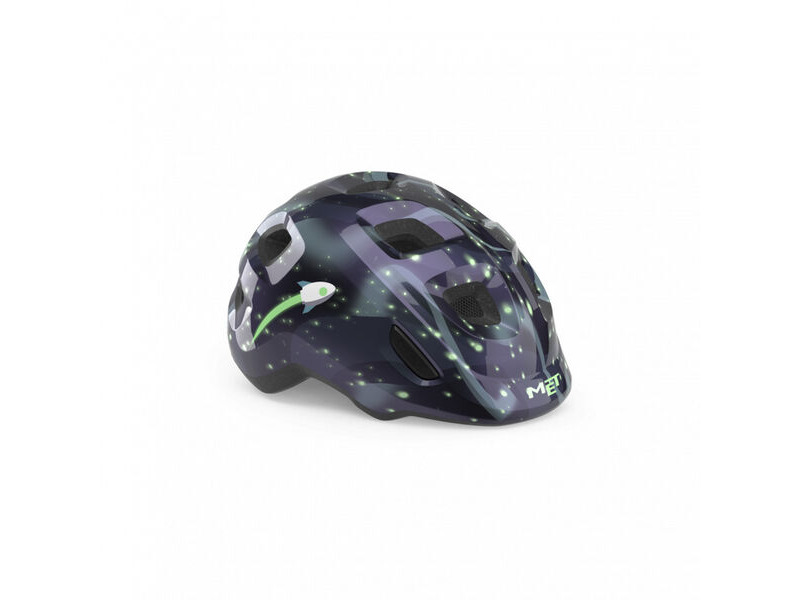 MET Hooray Kids Helmet Black click to zoom image