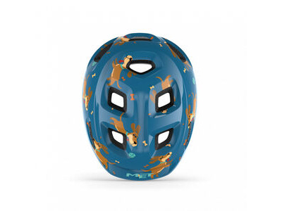 MET Hooray Kids Helmet Dark Blue click to zoom image