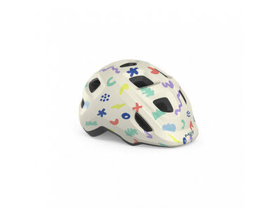 MET Hooray Kids Helmet White