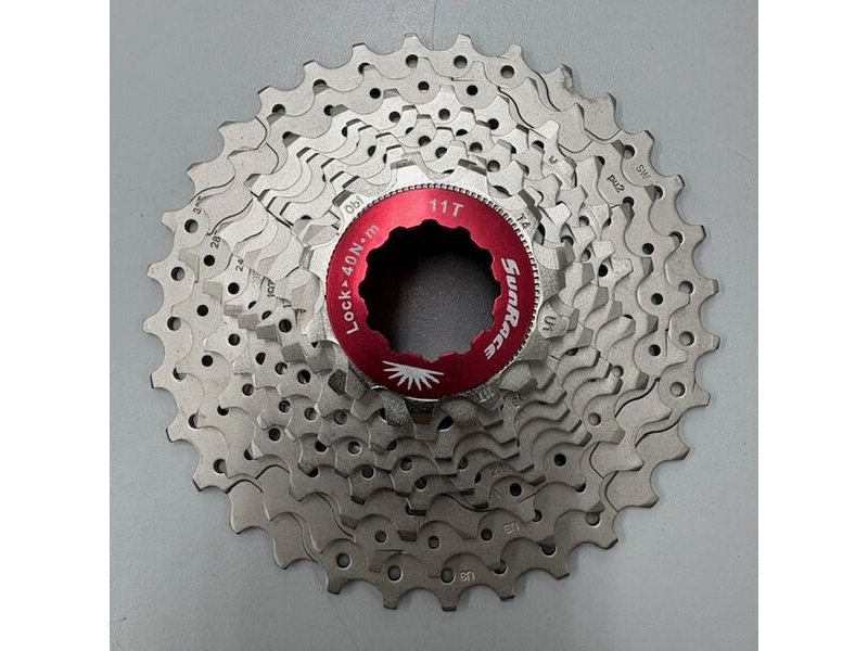 SunRace CSRX0 11- 32 10 Speed Cassette Silver click to zoom image