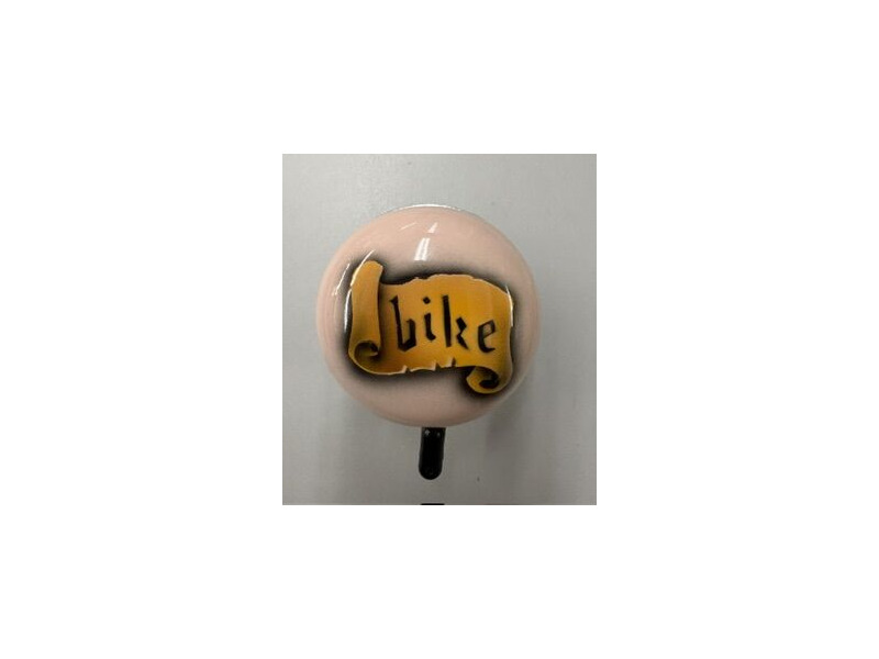 Manybells Bike Scroll Pink Bell click to zoom image