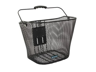 Around Front Bike Basket Mesh with Quick Release Bracket 