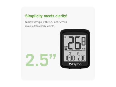 Bryton Rider E10 click to zoom image