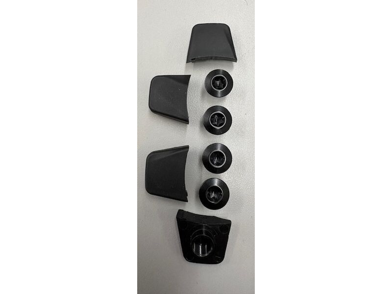 SRAM Spare Chainring Bolt Kit Aluminium with Bolt Covers click to zoom image