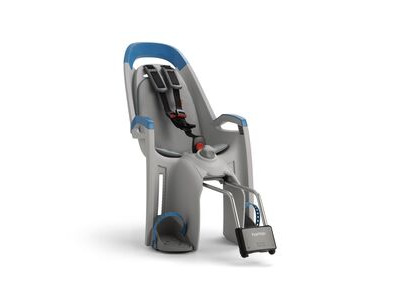 Hamax Amaze Child Bike Seat With Lockable Bracket Light Grey/Petrol Blue/Light Grey 