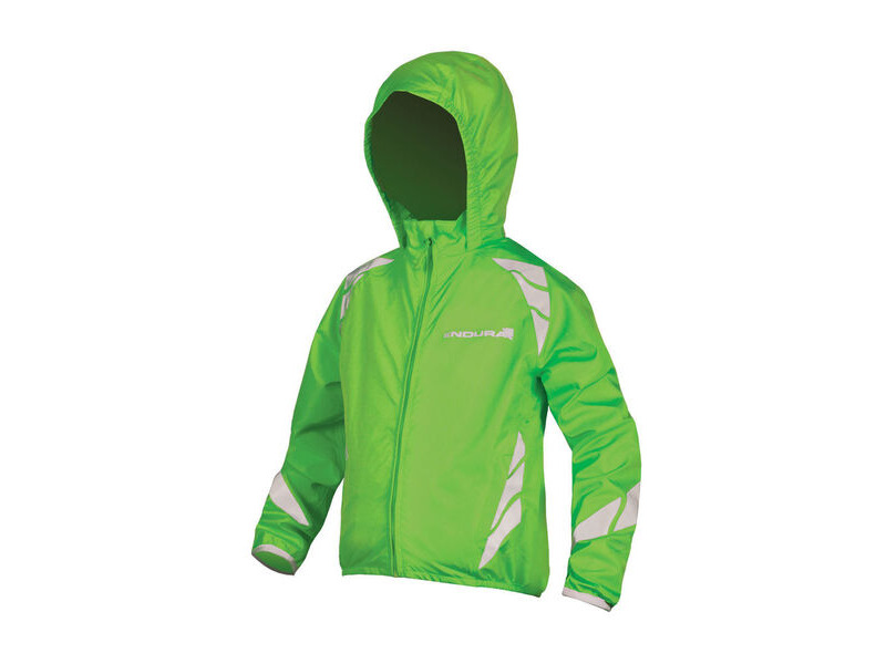 Endura Kids Luminite Jacket II HiVizGreen click to zoom image